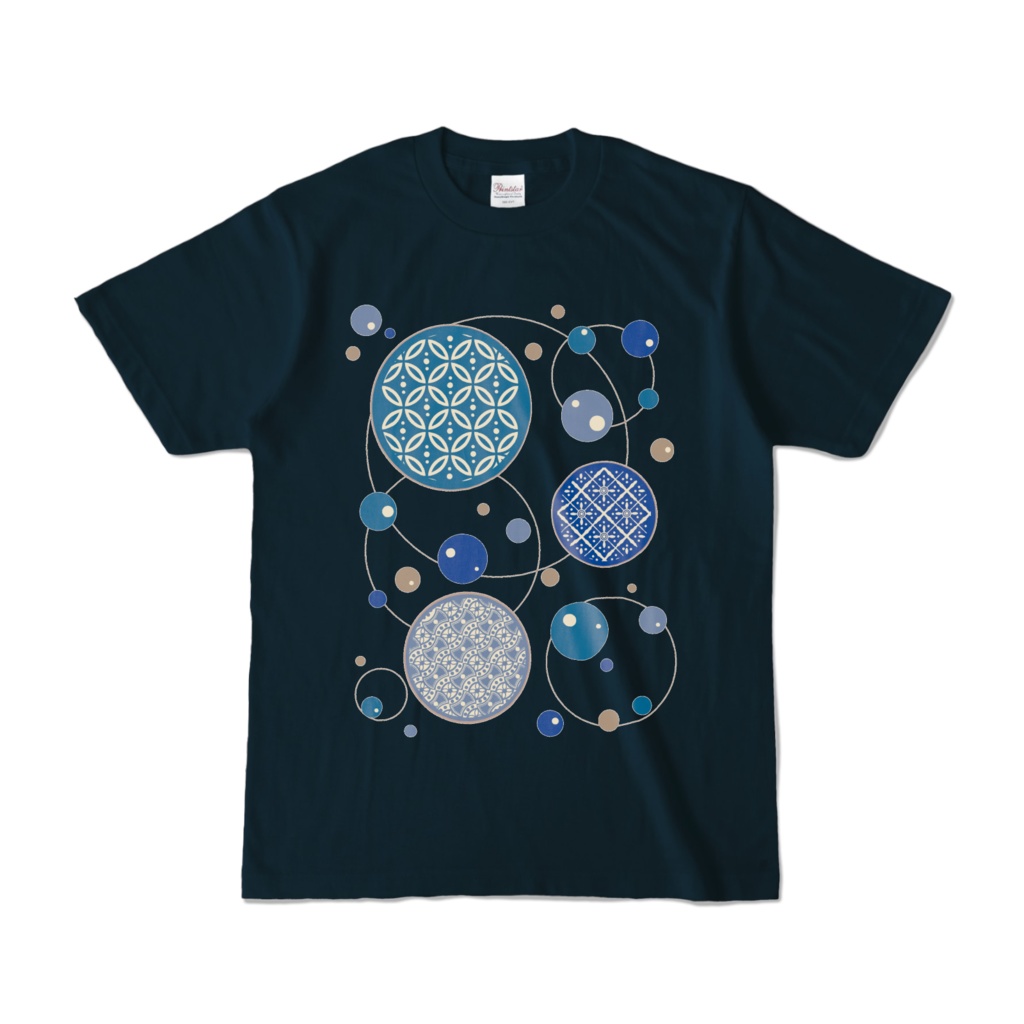 ころんと和みＴシャツ【ネイビー】