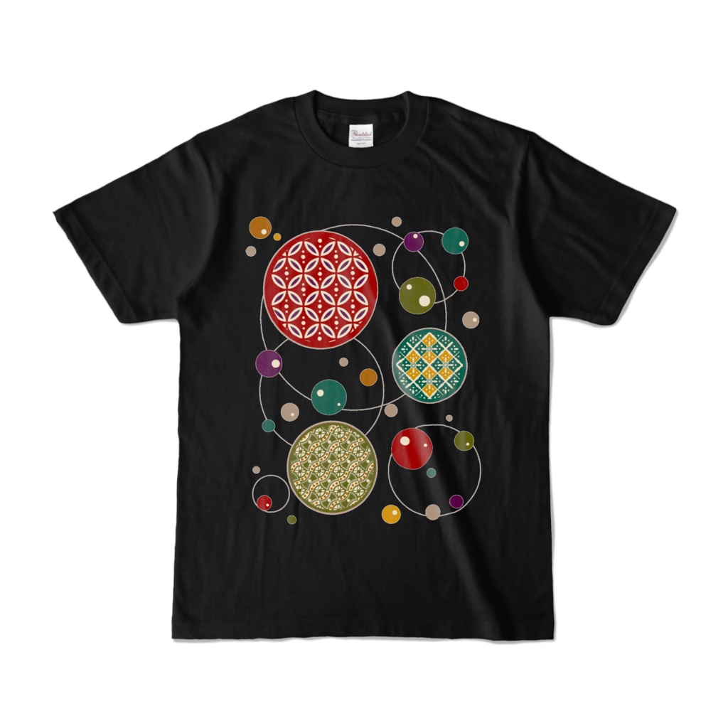 ころんと和みＴシャツ【ブラック】