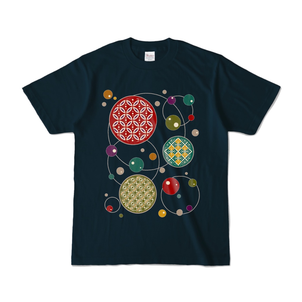 ころんと和みＴシャツ【ネイビー】