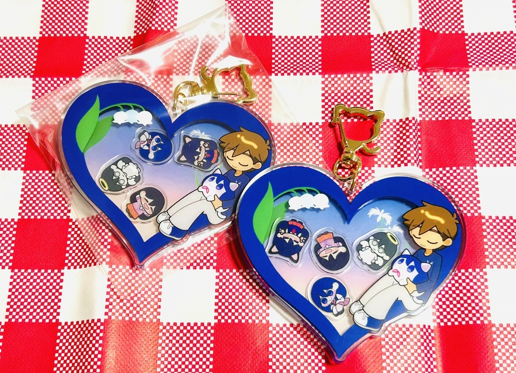 B級品 ヒロマリシャカシャカアクキー(HEROMARI Shakashaka acrylic keychain)