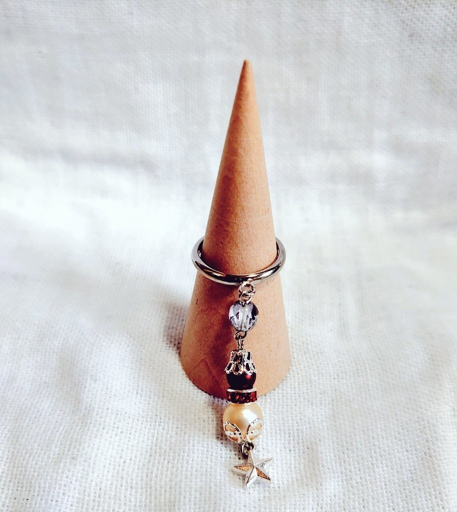 【受注生産】赤×黒セットアクセサリー【コーデ例有】