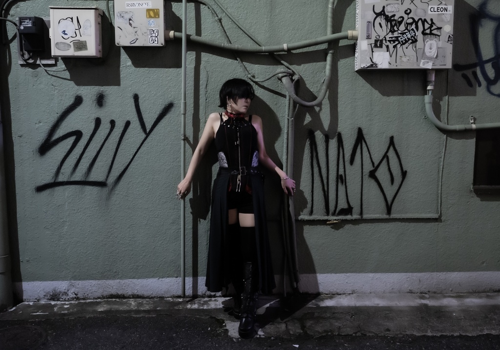 【受注生産】赤×黒セットアクセサリー【コーデ例有】