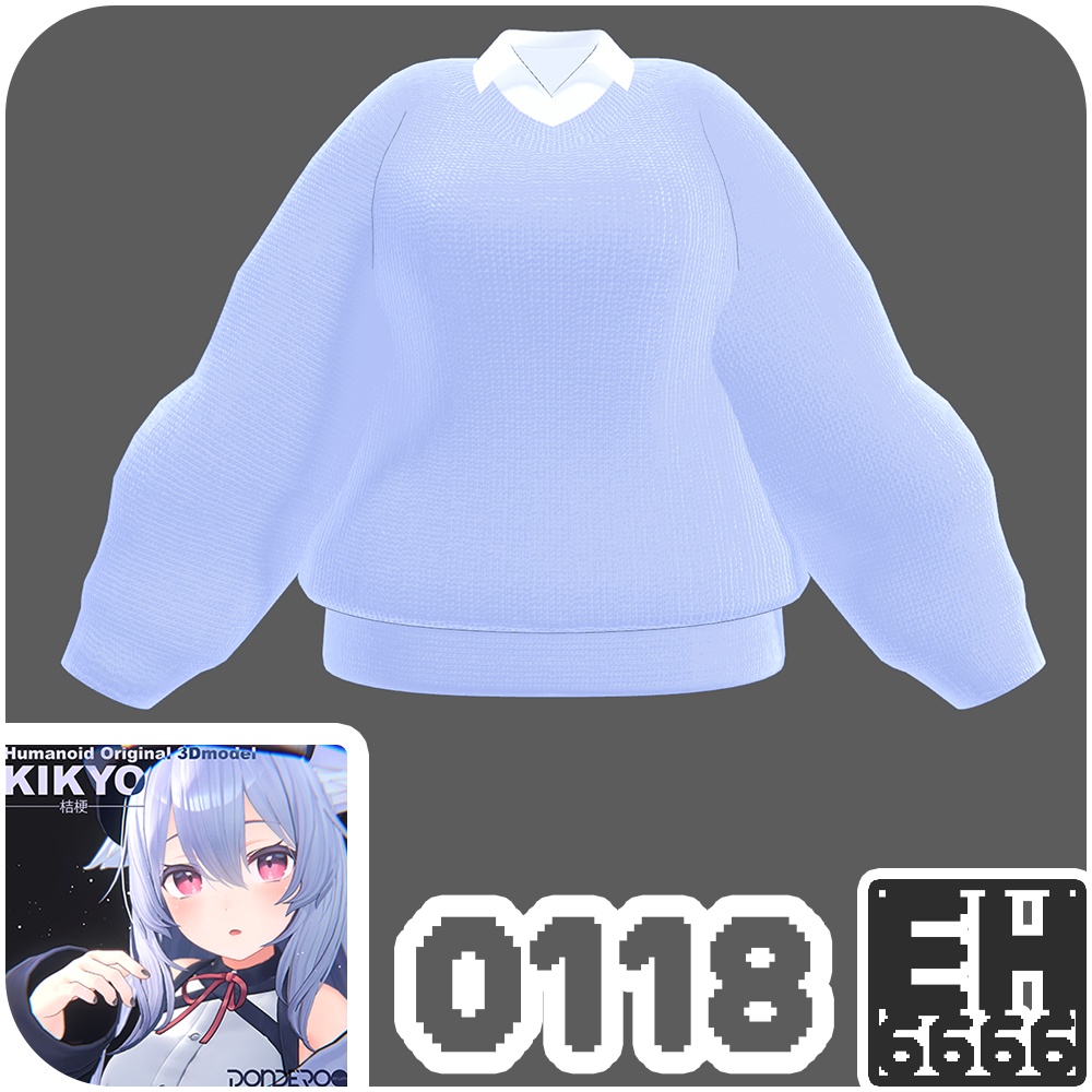 Knitted Sweater for KIKYO