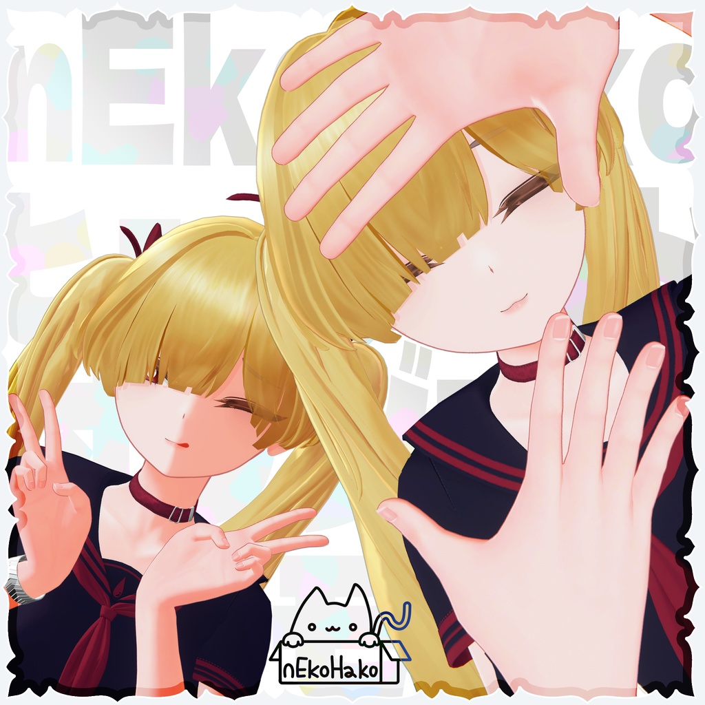 オリジナル3Dモデル「清羅(SEIRA)」