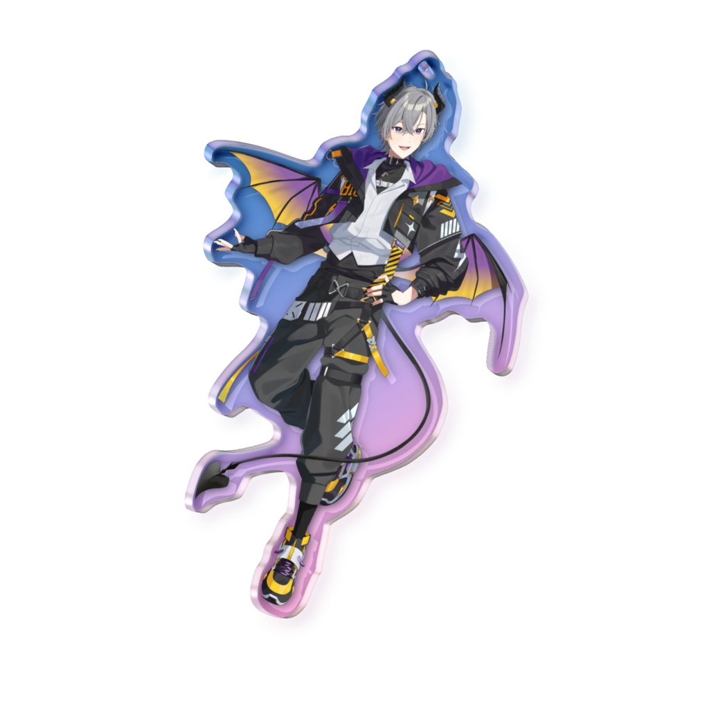 【Vtuberデビュー記念】オーロラアクリルキーホルダー