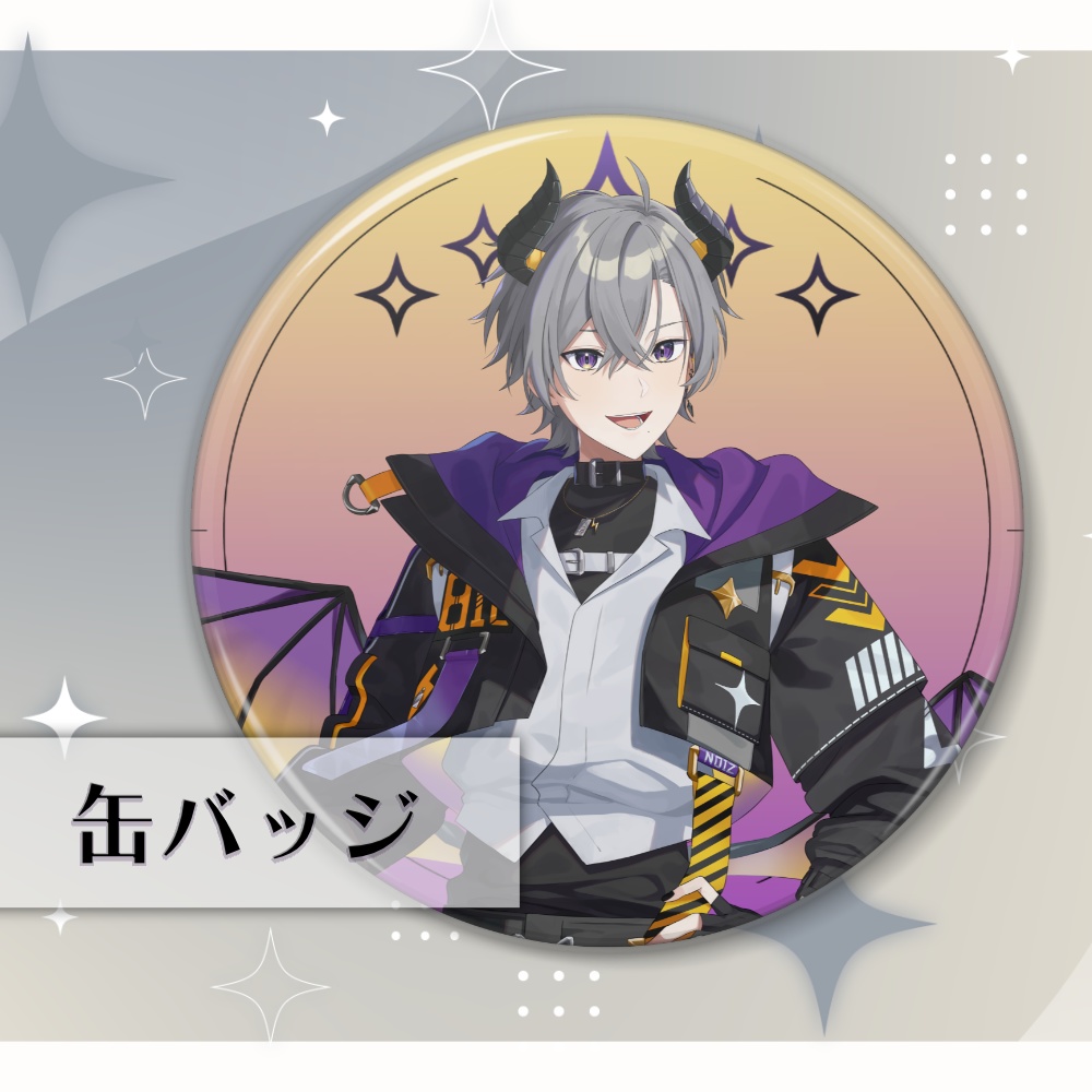 【Vtuberデビュー記念】缶バッジ