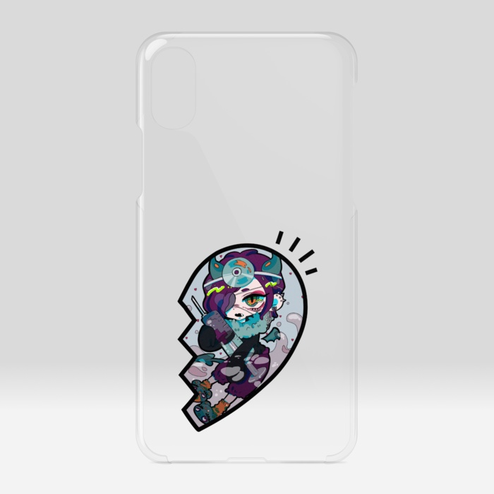 デビクリアiPhoneケース