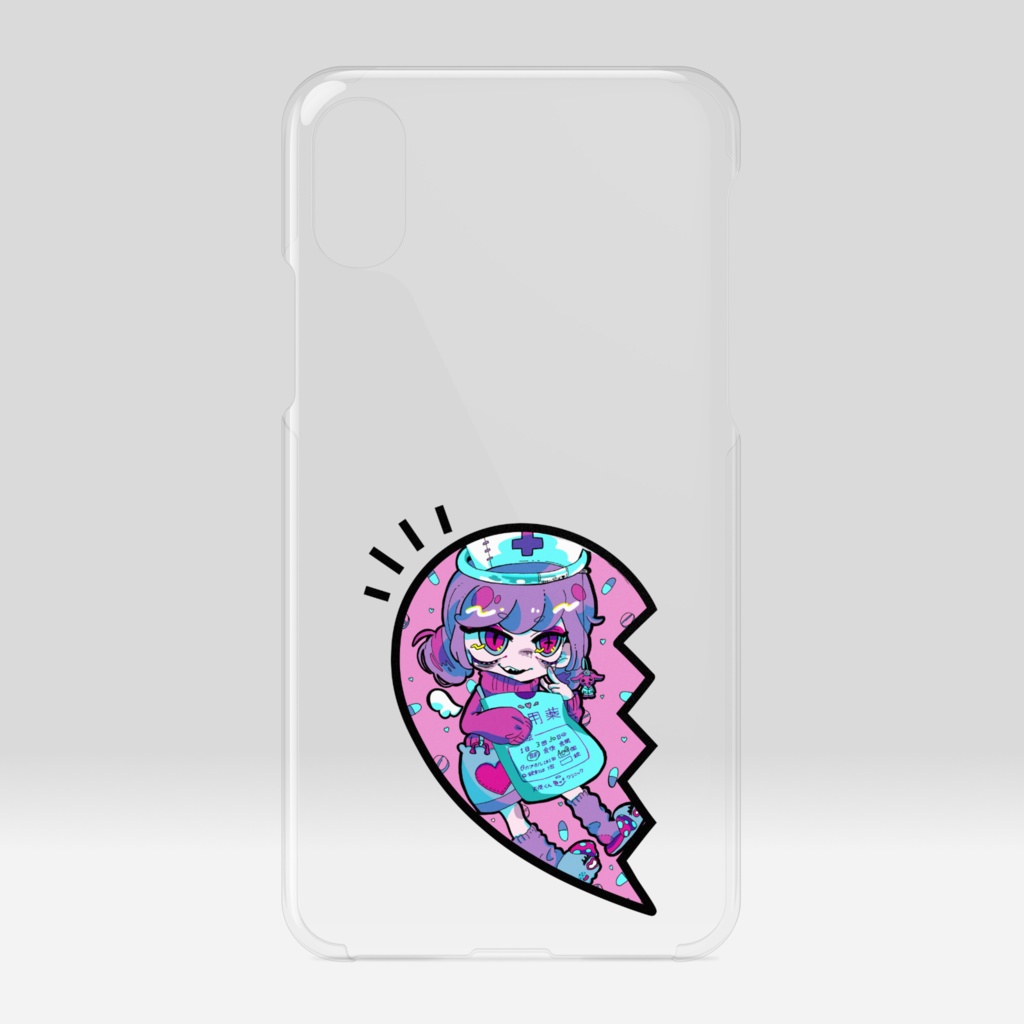 エンジェクリアiPhoneケース