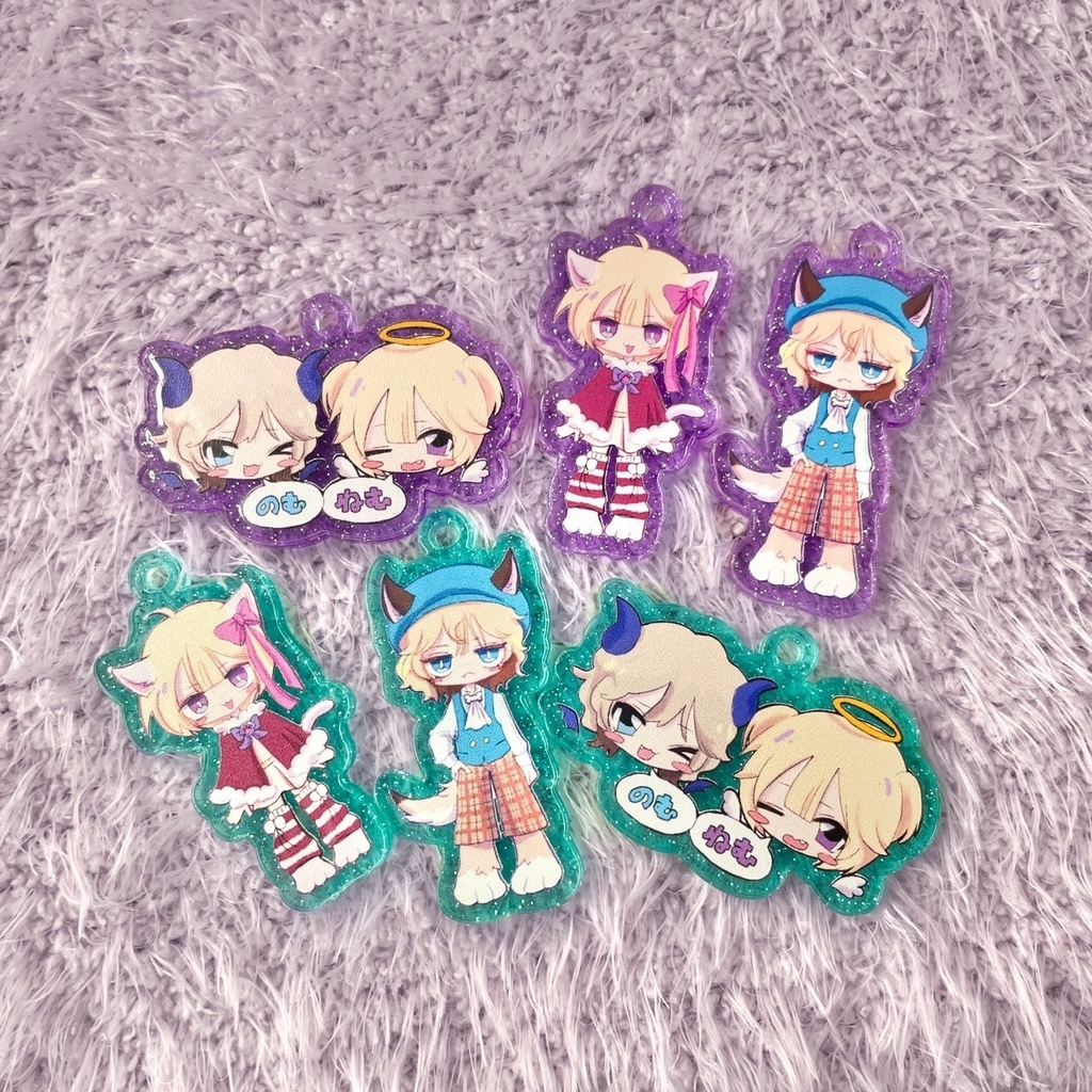 ランダムミニアクリルキーホルダー