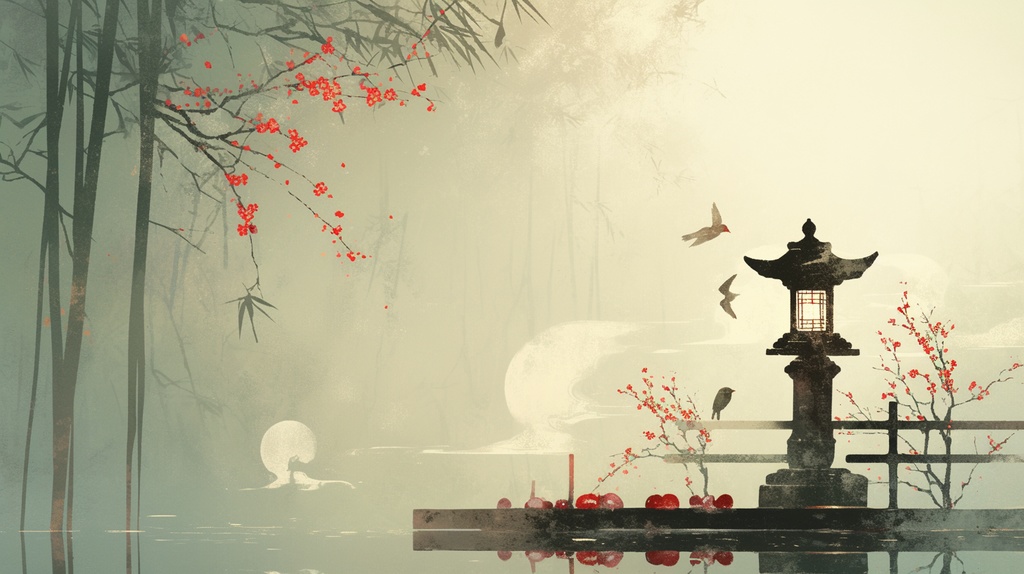 静寂の和景(せいじゃくのわけい)4枚