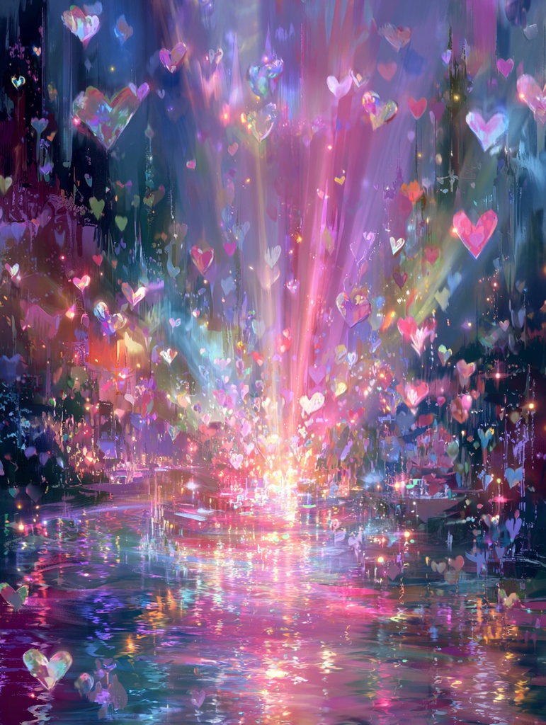 キラキラハート💕✨3枚