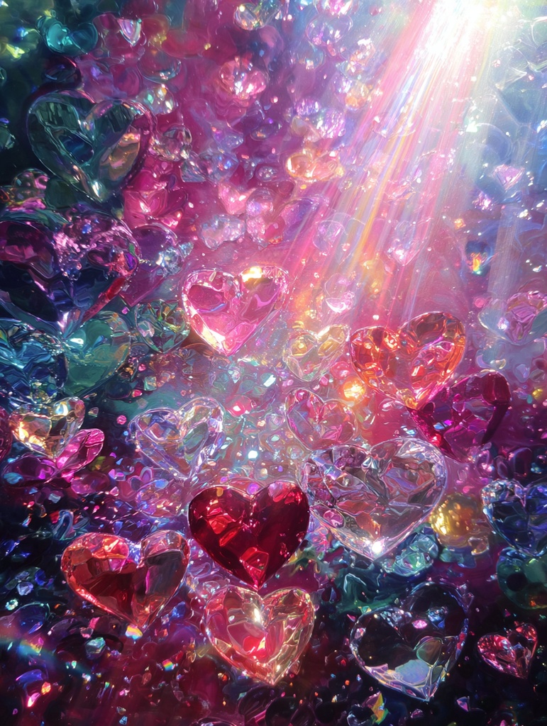 キラキラハート💕✨3枚