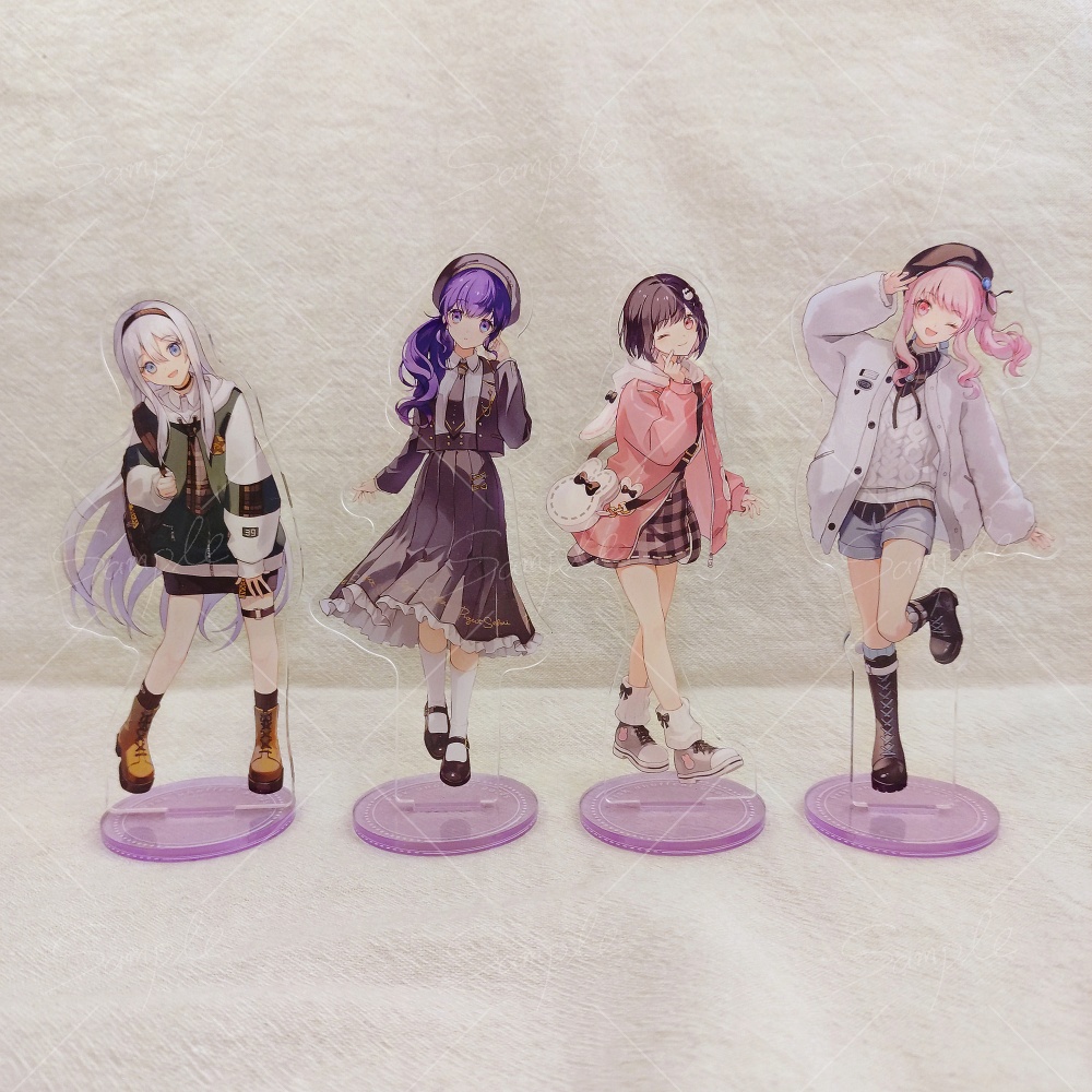 ニーゴ×プレパス衣装 アクリルスタンド