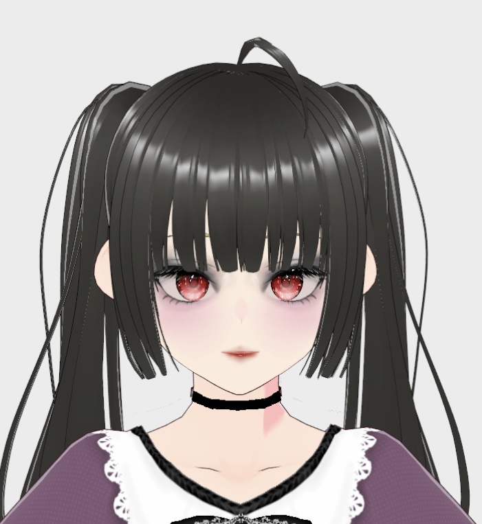 VRoid Makeup Preset – Gothic Doll / 地雷系メイク - lannan