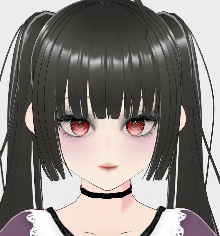VRoid Makeup Preset – Gothic Doll / 地雷系メイク