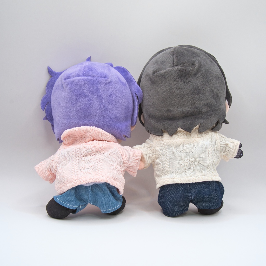ぬくぬくタートルネックニット6種 15~20cmぬい