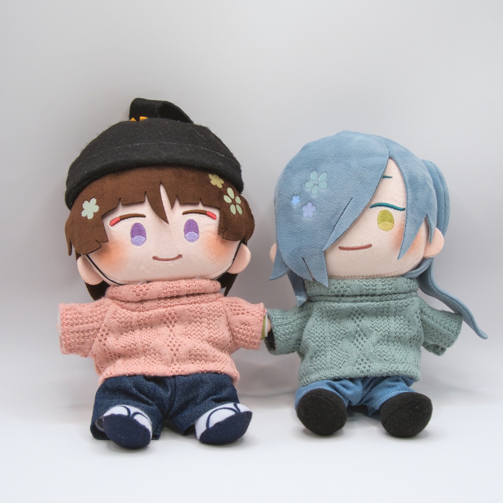 ぬくぬくタートルネックニット6種 15~20cmぬい