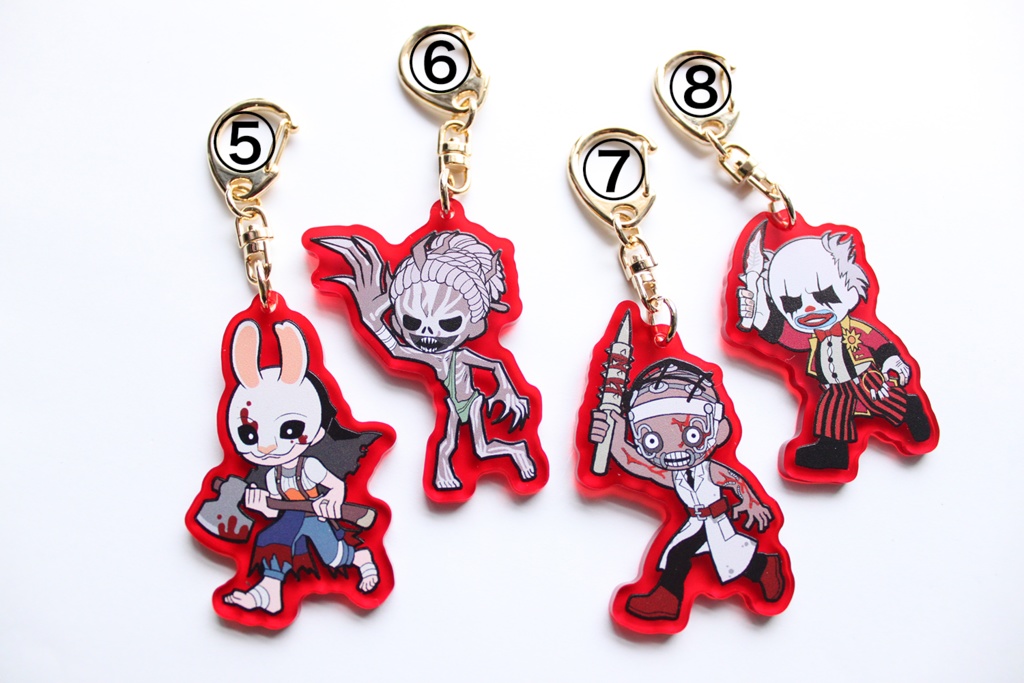 【DbD】キラー アクリルキーホルダー