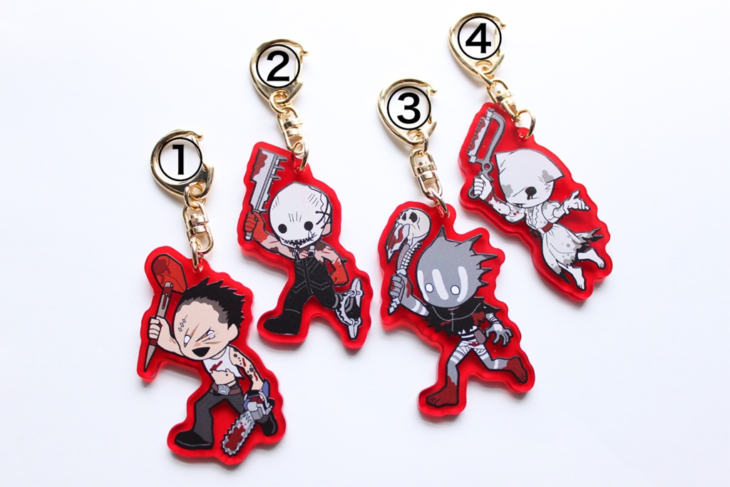 【DbD】キラー アクリルキーホルダー