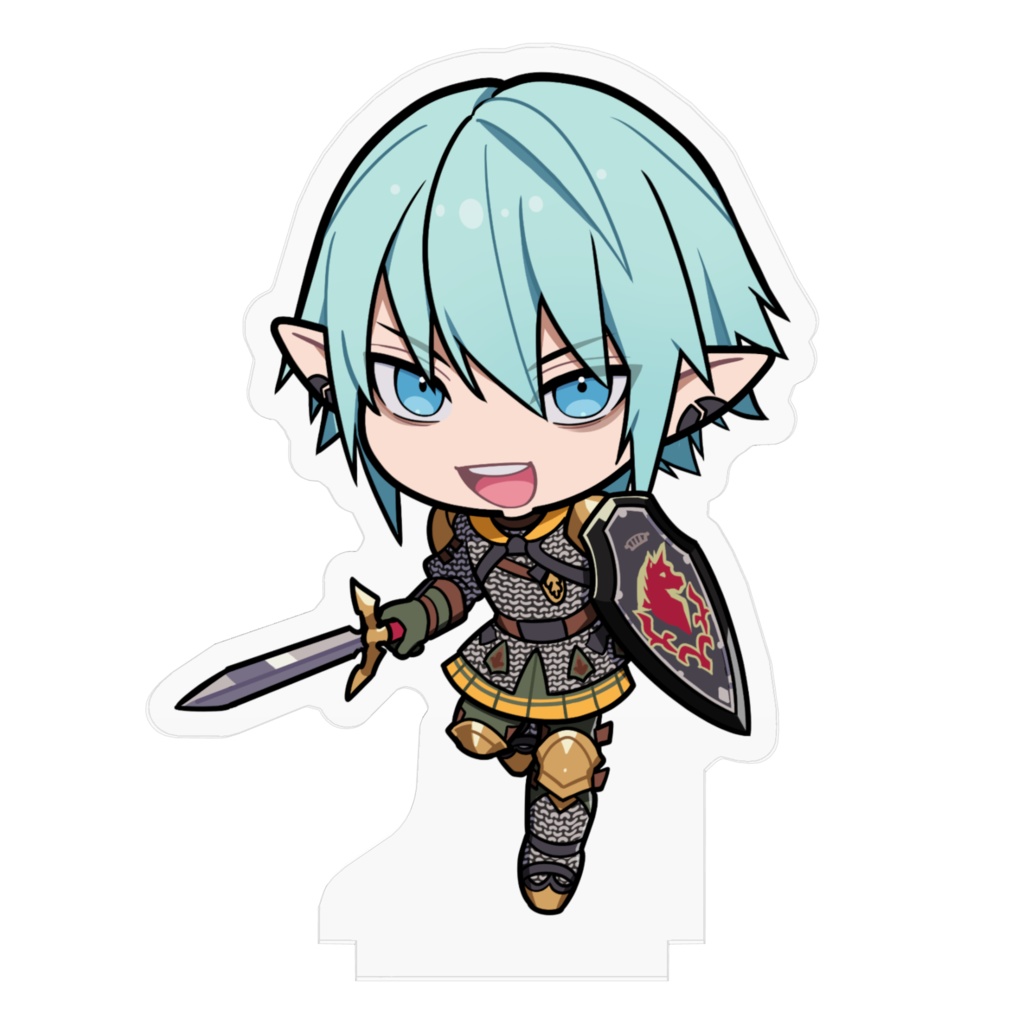 【FF14】蒼天イケエレゼンアクリルフィギュア【頭割り4】