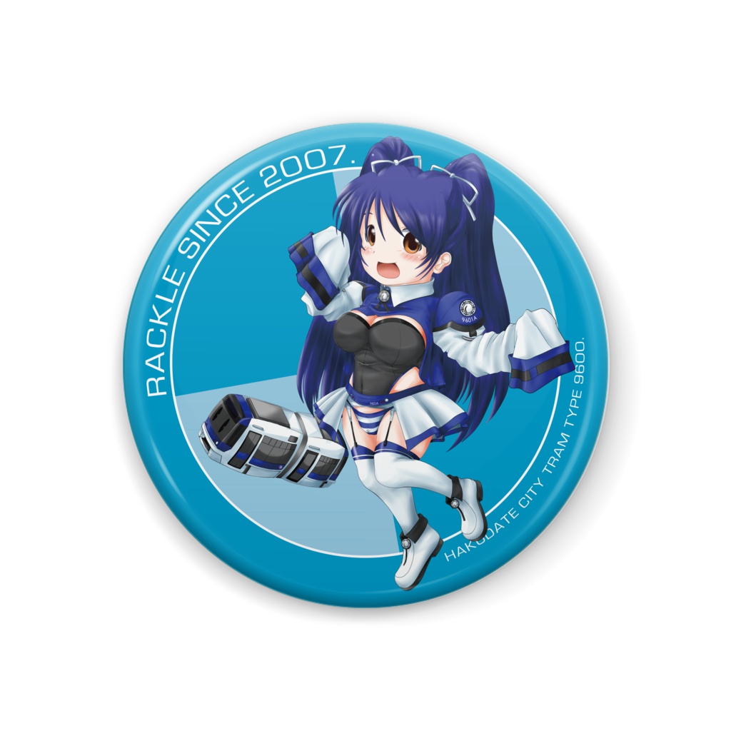 らっくるさんデフォルメ缶バッジ（44㎜＆25㎜）