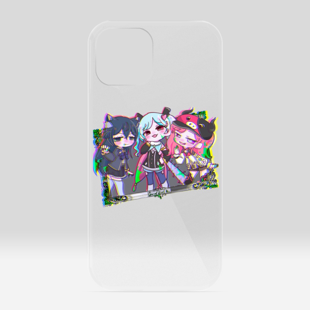 【3人】クリアiPhoneケース