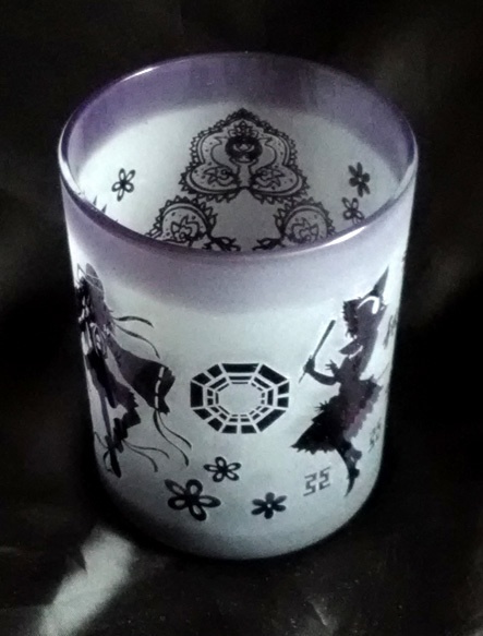 【東方】色被せ(いろきせ)一周彫りロックグラス