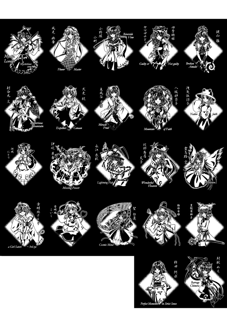 東方グラスβ 風神録組