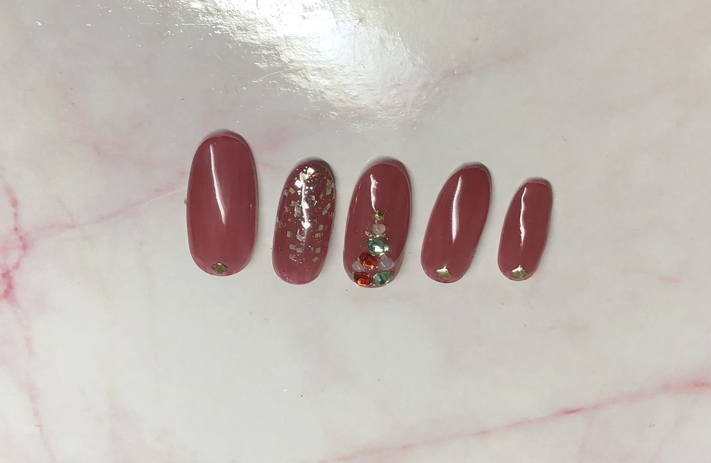 ネイルチップ クリスマスに♡