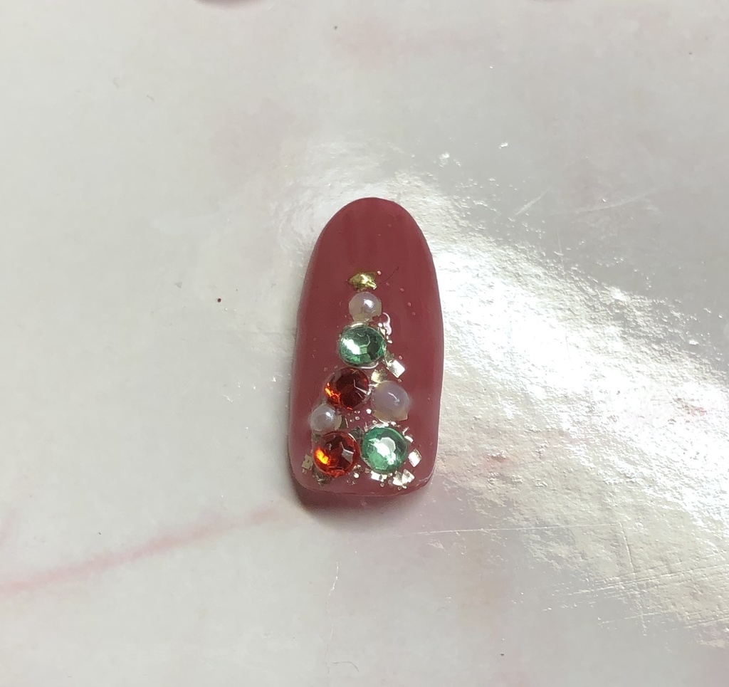 ネイルチップ クリスマスに♡