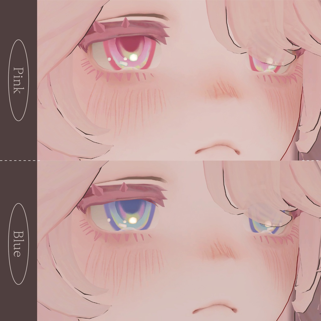 Marycia cotton candy eye