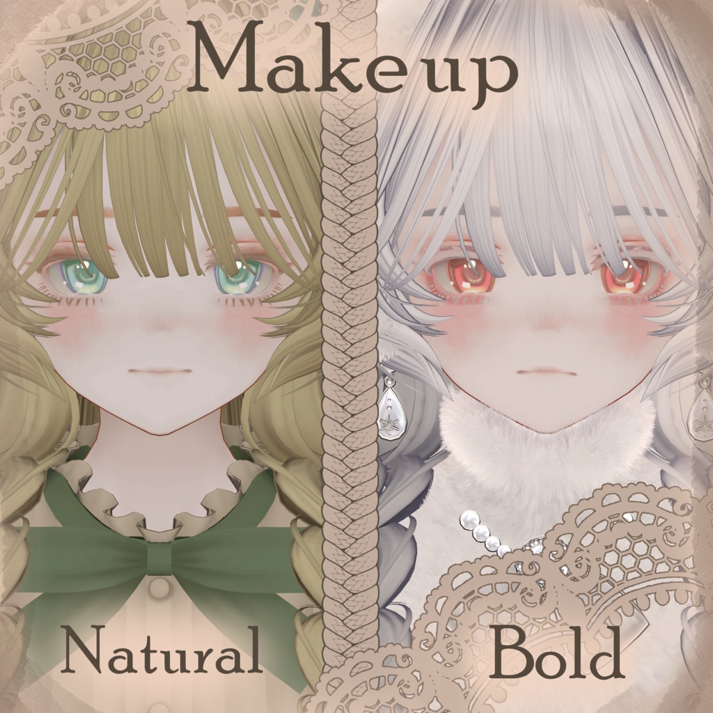 Marycia Dream Flower Eye & Makeup Texture