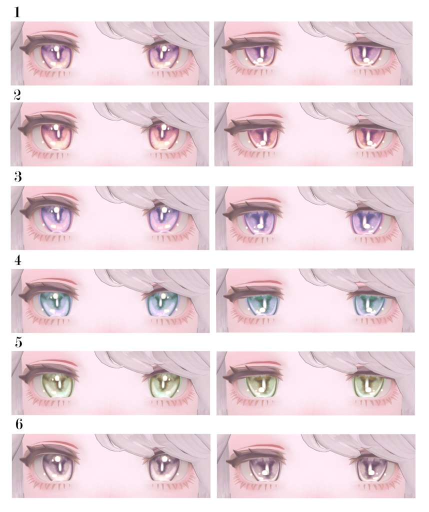 Marycia kirakira Eye & makeup set