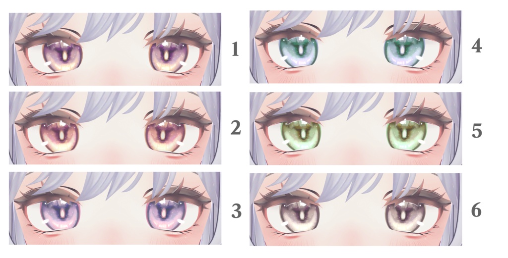 kirakira Eye&makeup set