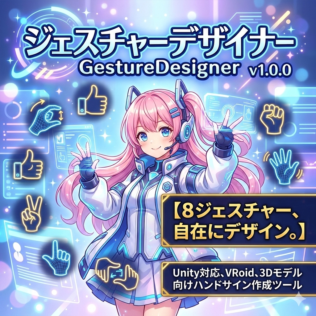 ジェスチャーデザイナー (GestureDesigner) v1.0.0 8ジェスチャー、自在にデザイン。