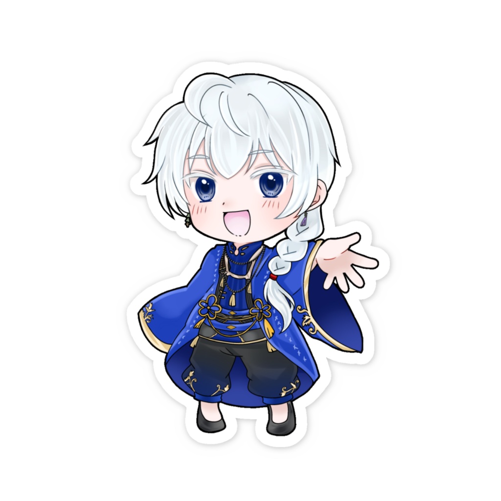 ステッカー(チャイナミニキャラ)