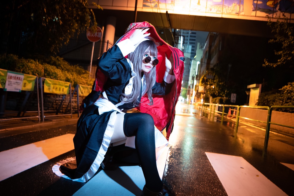 秋葉人【つづく-Midnight ver.-】アクリルキーホルダー 台座付き