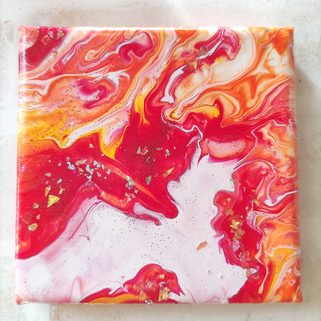 【さざなみオムライス】10×10×1.5cm