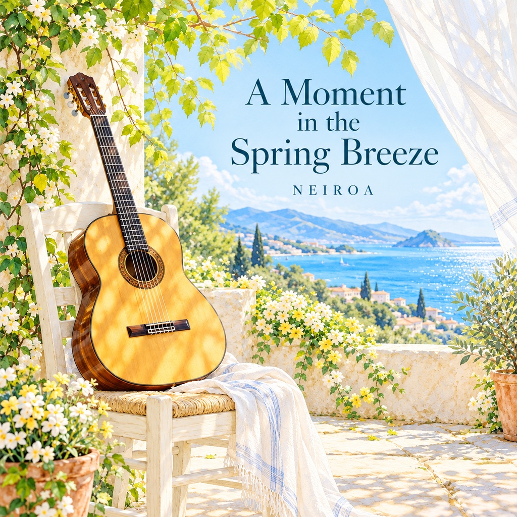 A Moment in the Spring Breeze|春風のひととき【ギターBGM・ダウンロード音源】