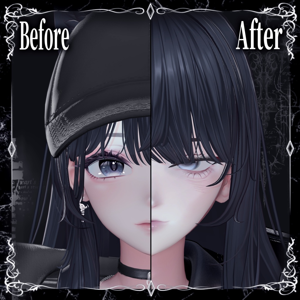 【海咲 -Misaki-】NyxFade Make&EYEtexture