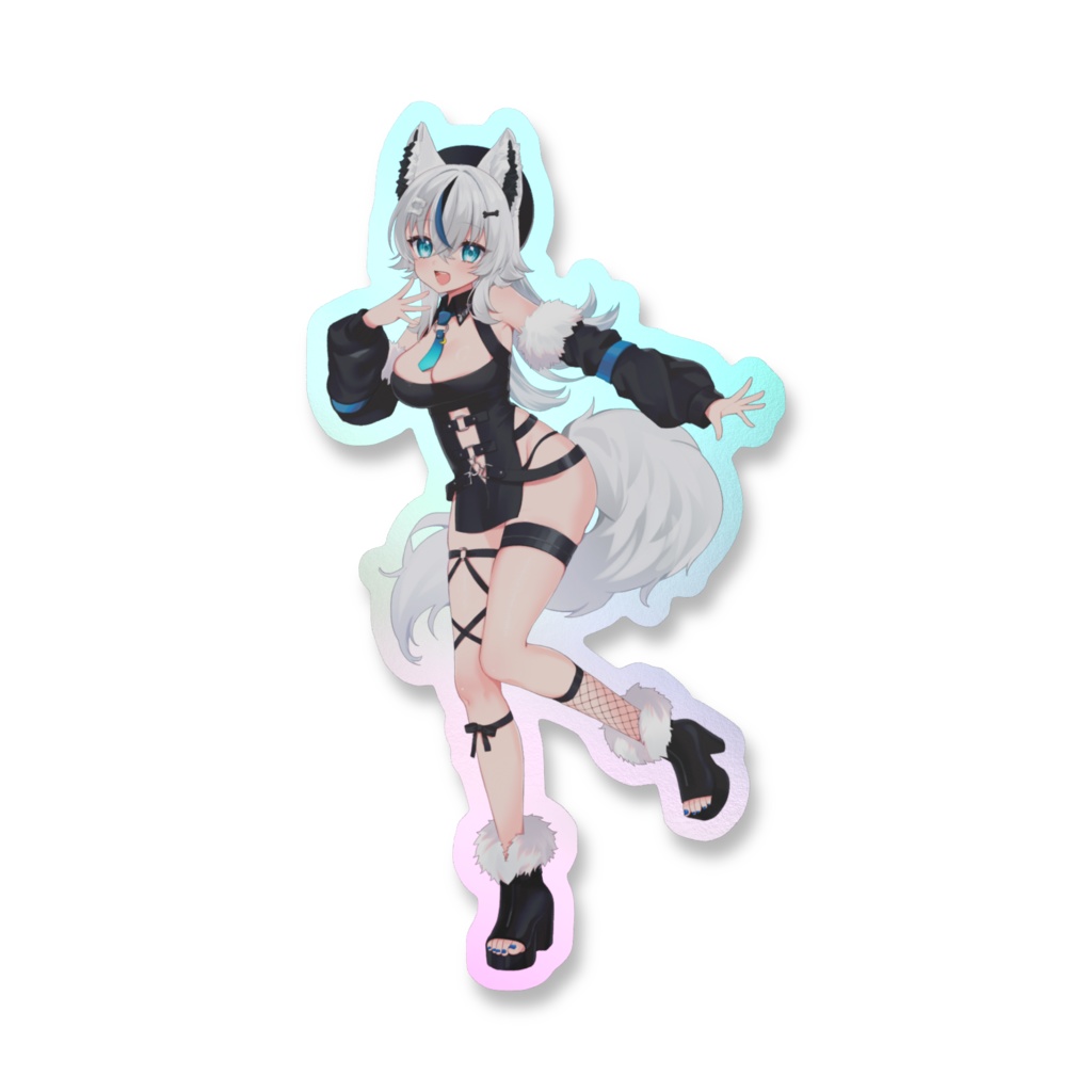 葉月こより 新衣装オーロラステッカー