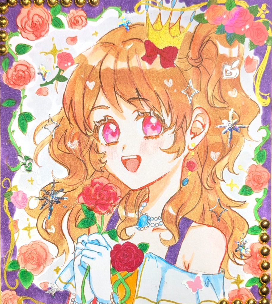 大空あかり ミニ色紙