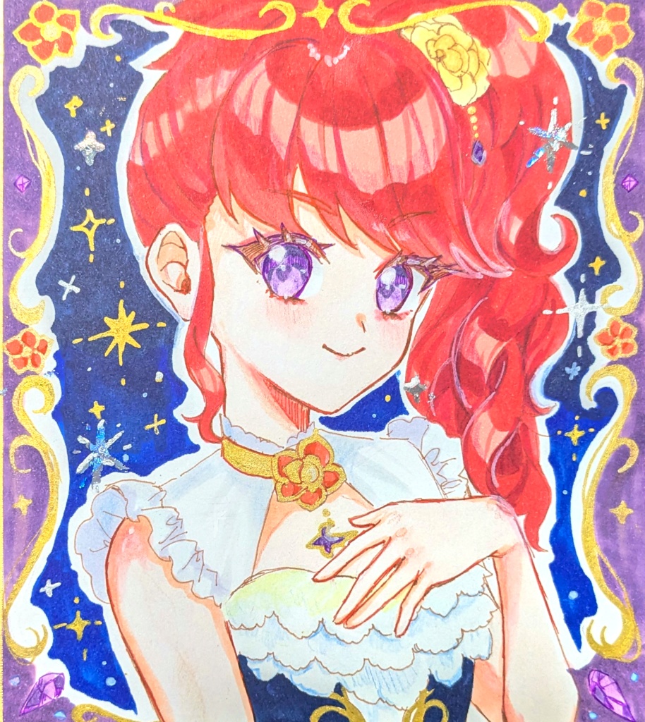 紅林珠璃 ミニ色紙