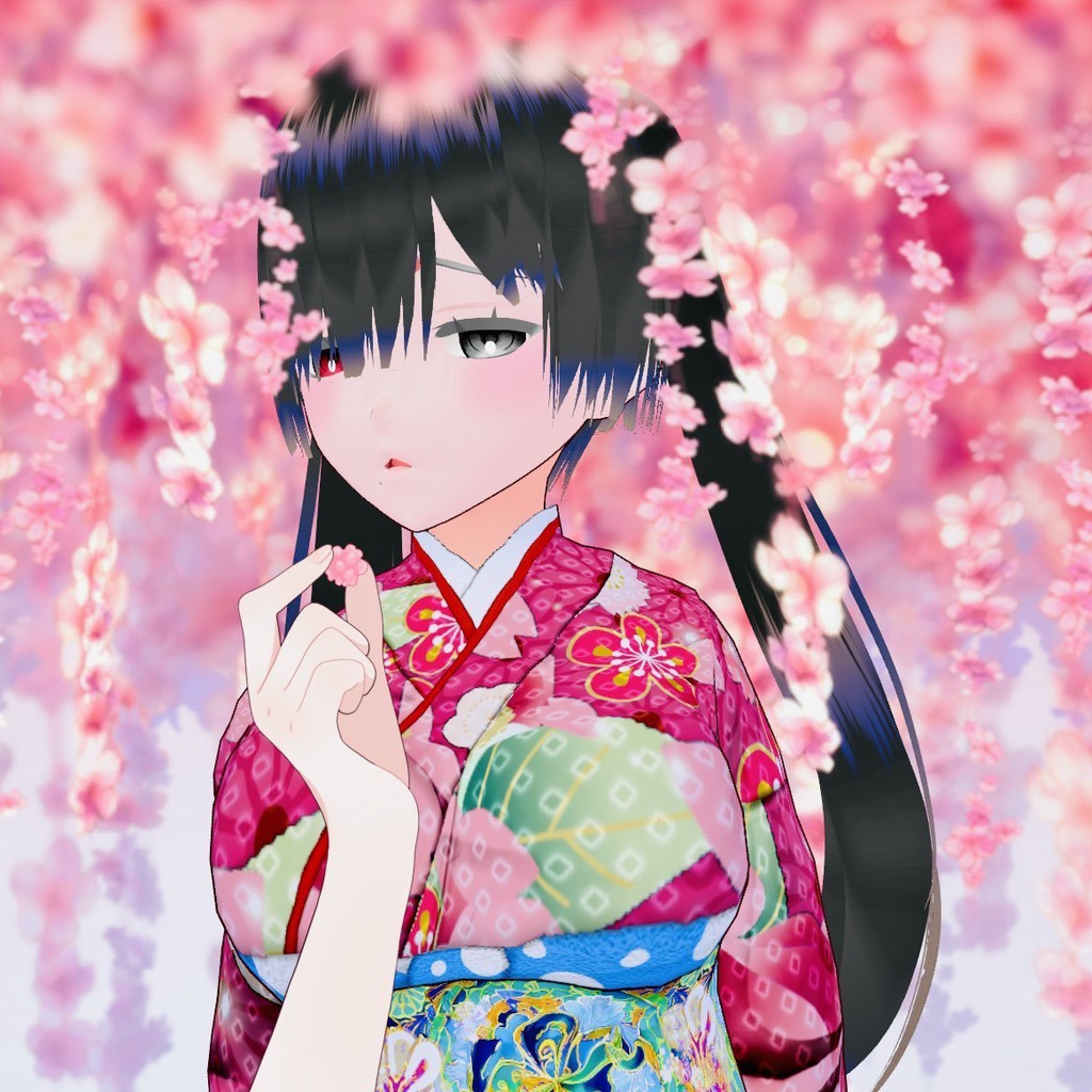 VRoidOutfit なまこん庵 × iodaio コラボ着物セット