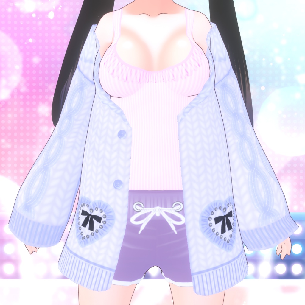 VRoid用 スイート ルームウェア セット