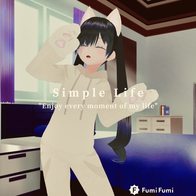 VRoidOutfit ねこみみ きぐるみ パーカー