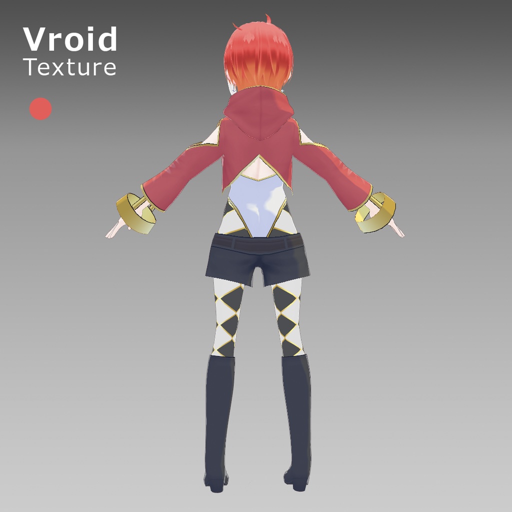 VRoidOutfit スペース テックウェア セット