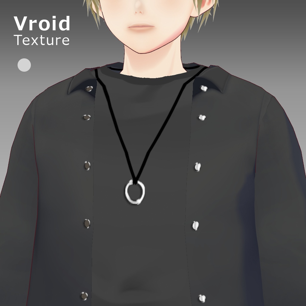 VRoidOutfit シルバーアクセサリー