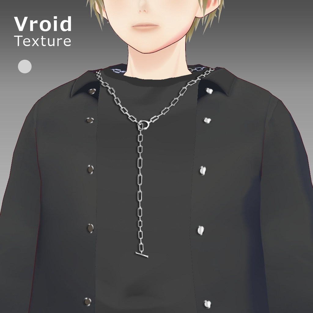 VRoidOutfit シルバーアクセサリー