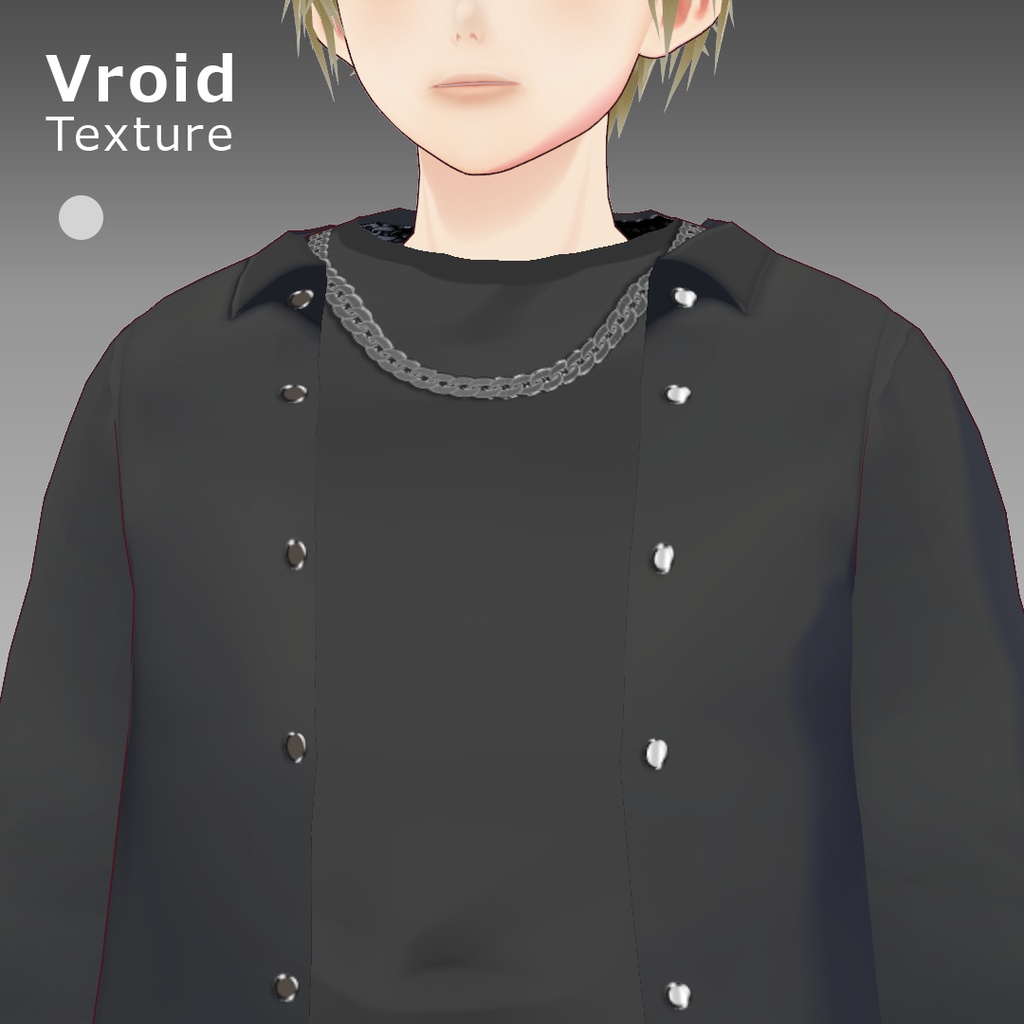 VRoidOutfit シルバーアクセサリー
